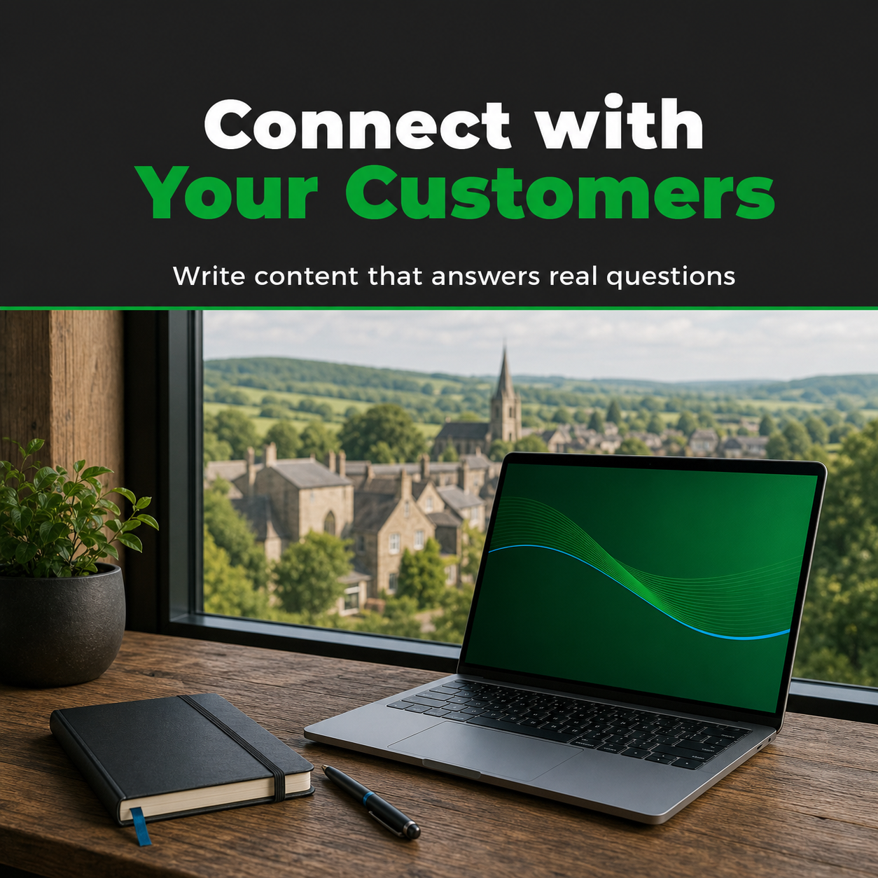 MidDevon Digital social visual: Connect with Your Customers